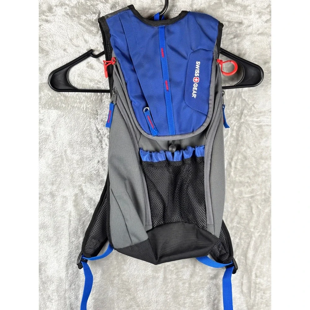 Swiss Gear Hydration Pack Backpack‎ Blue Gray Lightweight Hiking Camping